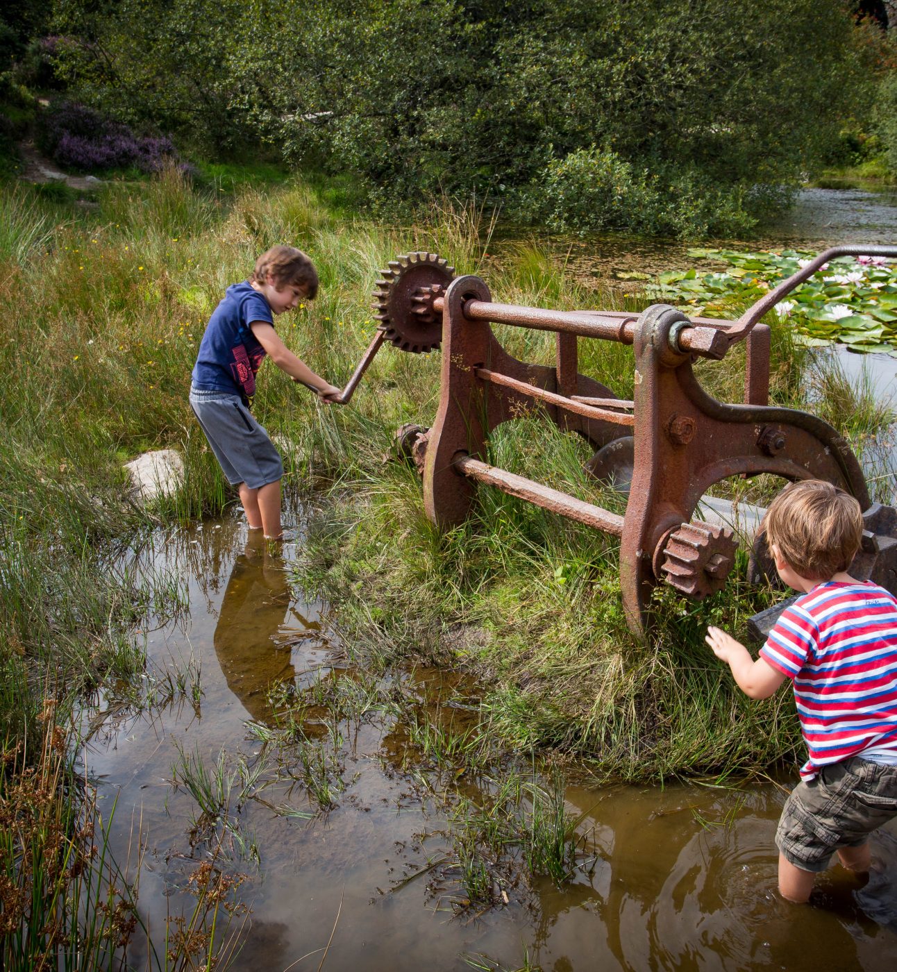 Haytor Quarry in Dartmoor