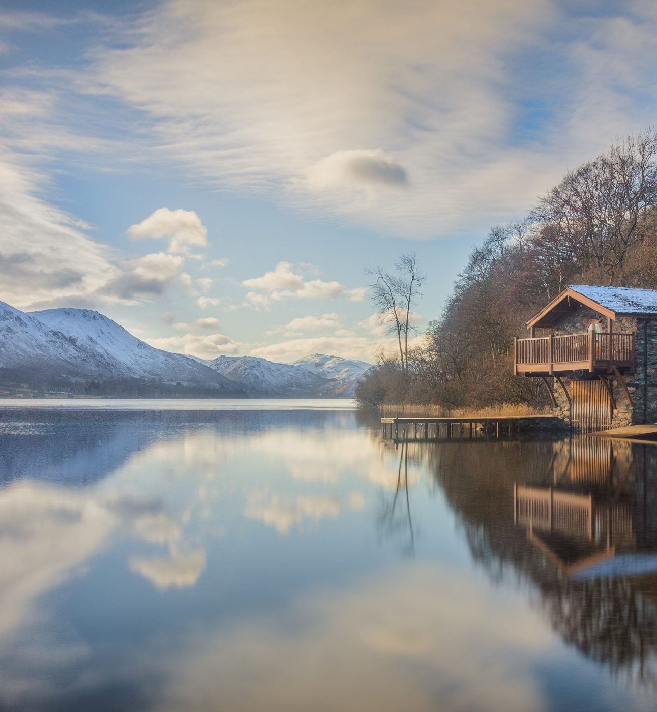 Ullswater Boatwater in Lake District