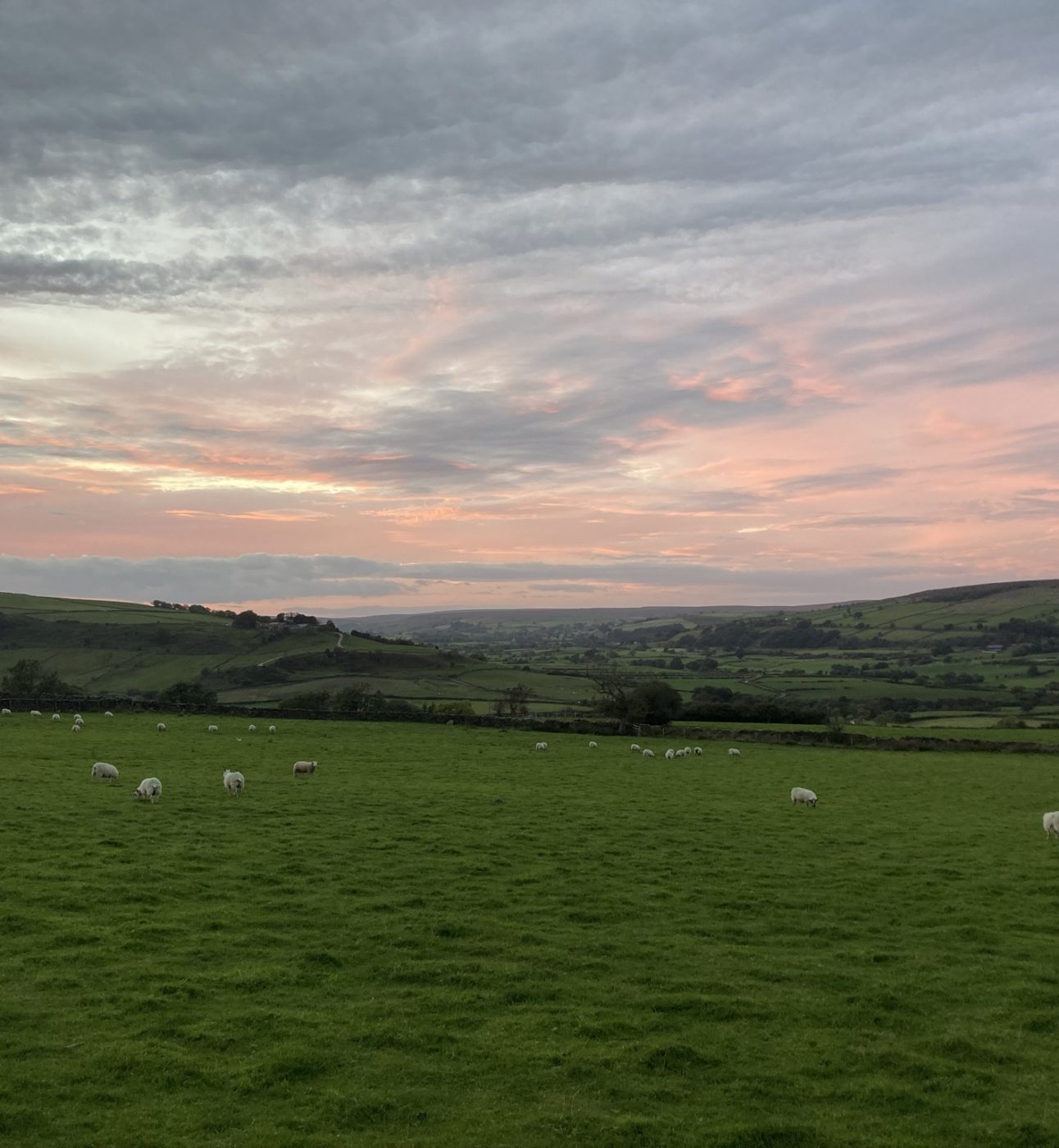 Sunset in North York Moors