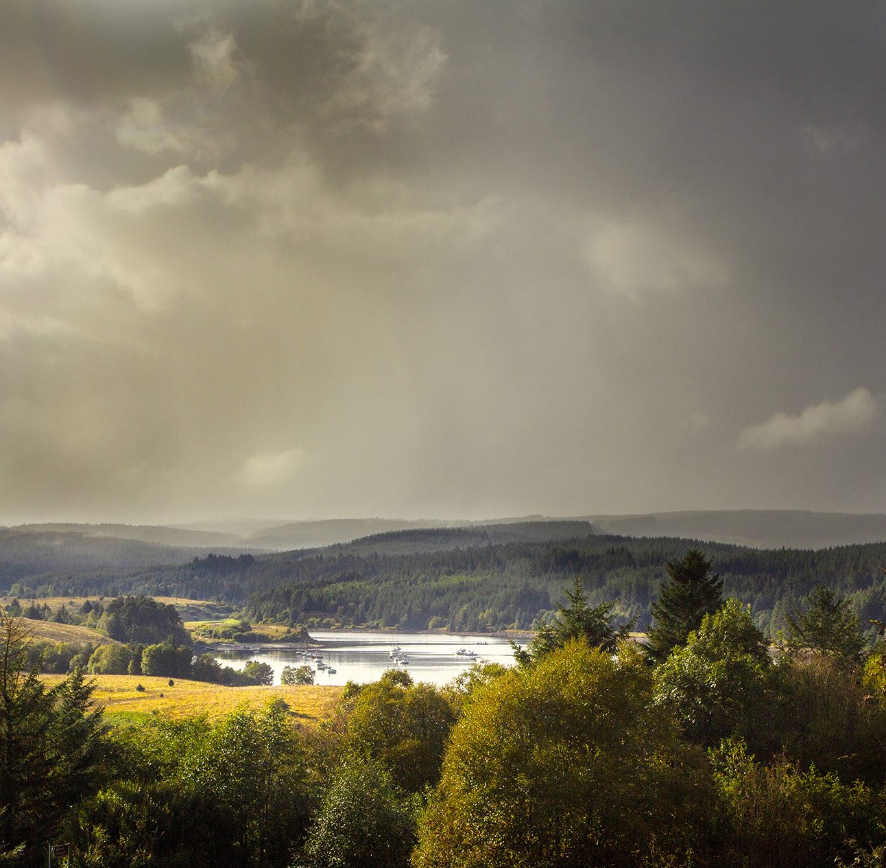 Kielder Water in Northumberland