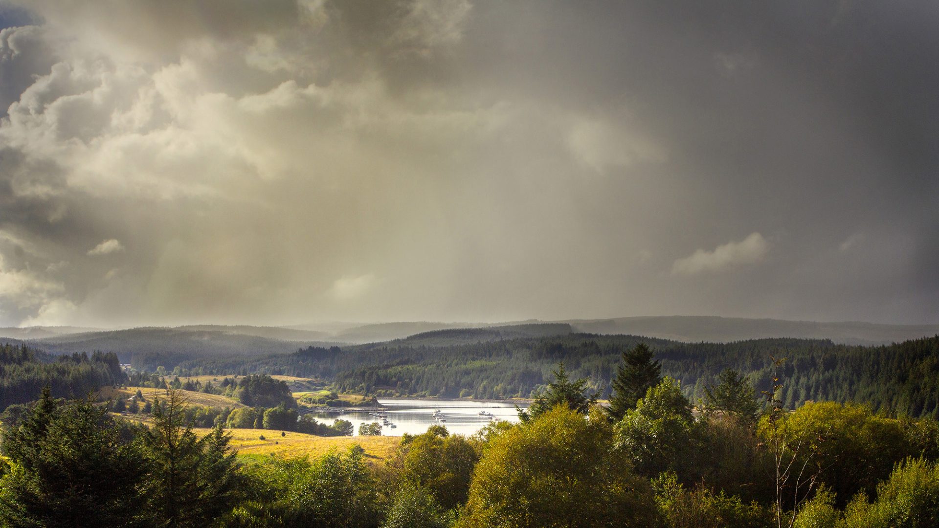 Kielder Water in Northumberland