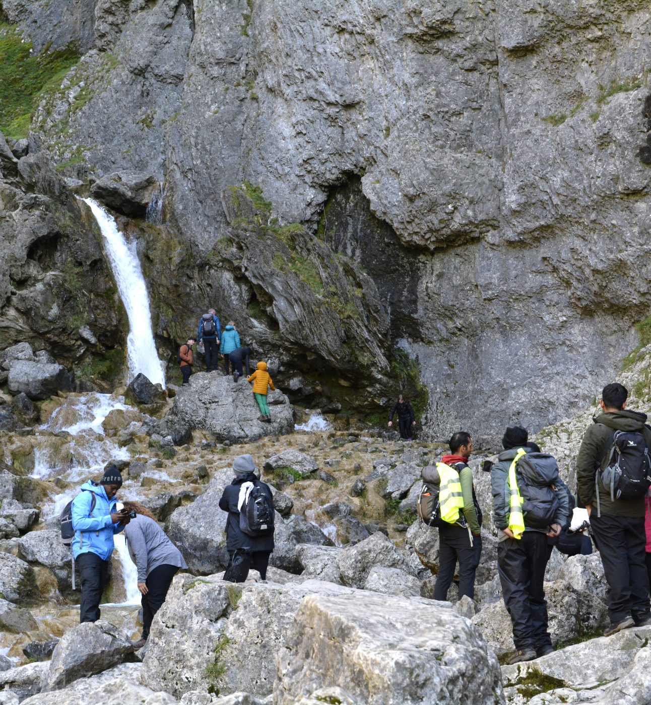 Gordale Scar in the Yorkshire Dales