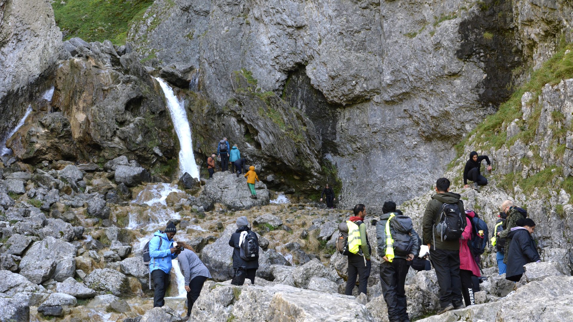 Gordale Scar in the Yorkshire Dales