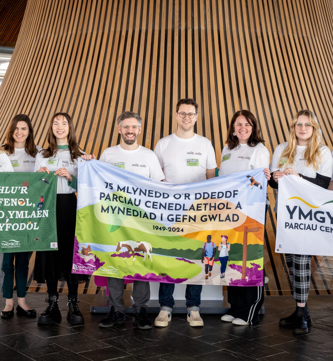 Team CNP in the Senedd in March 2024