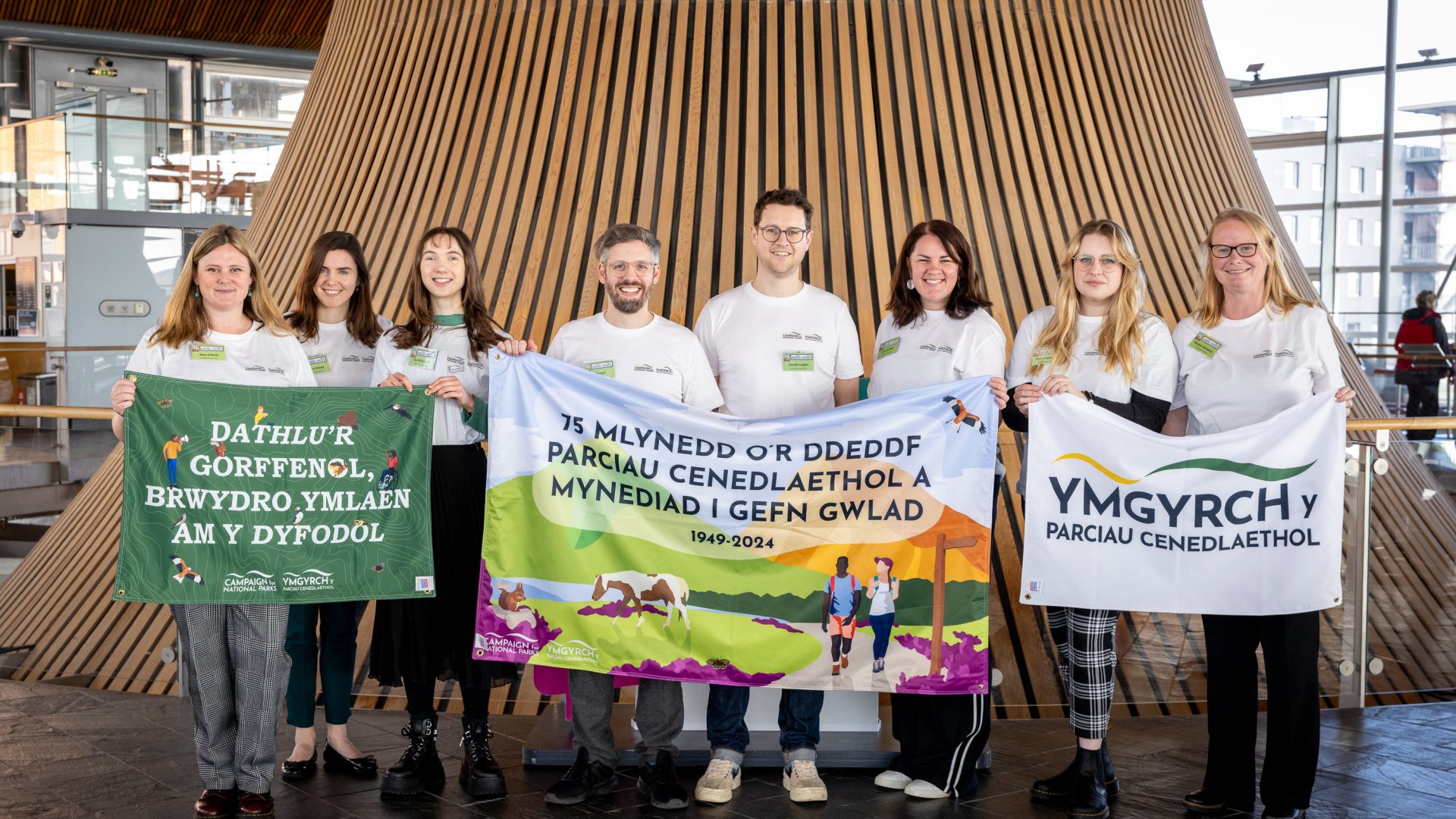 Team CNP in the Senedd in March 2024