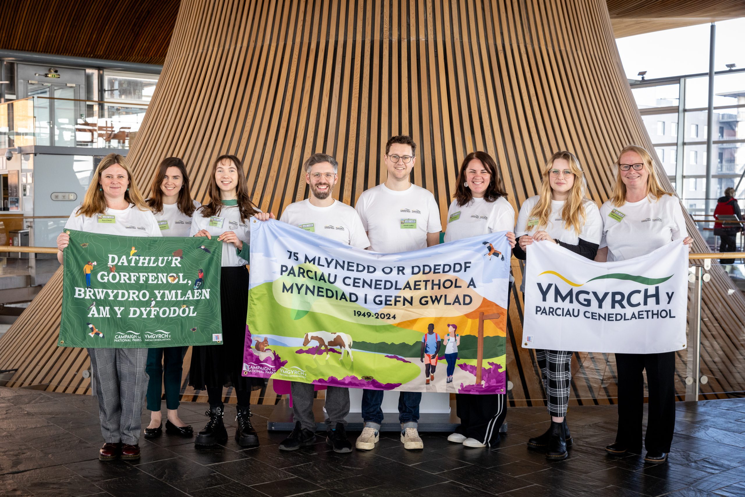 Team CNP in the Senedd in March 2024