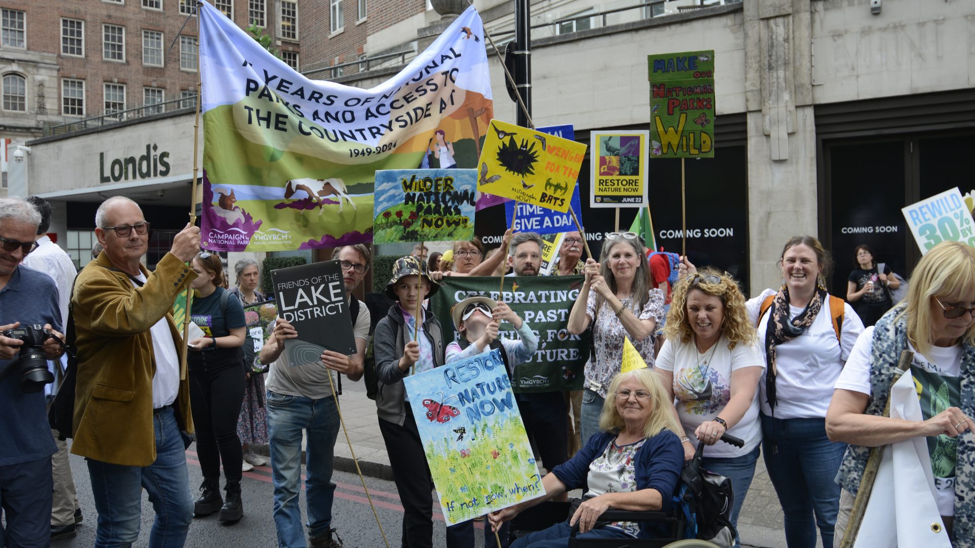Restore Nature Now March in London 2024