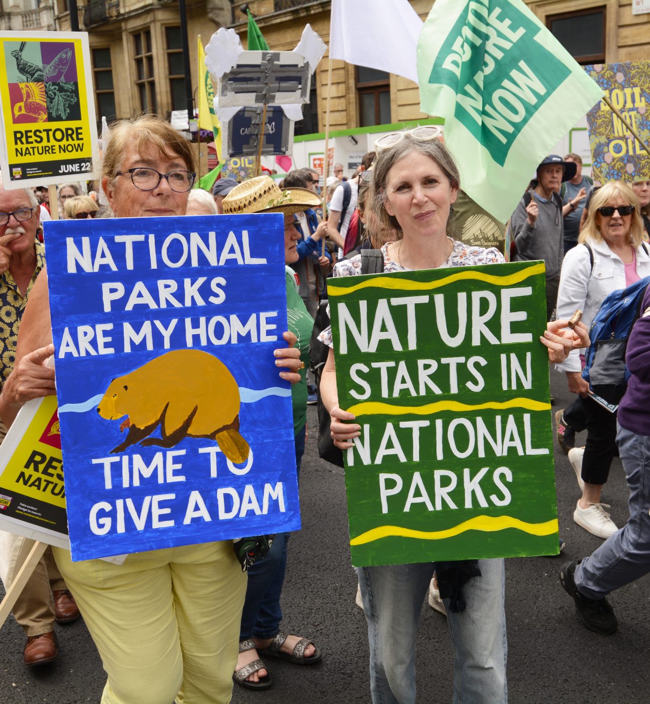 Restore Nature Now March in London 2024